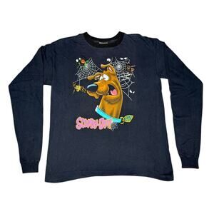 Vintage 90s Cartoon Network Scooby-Doo Spiders Long Sleeve Shirt